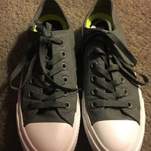 Converse Chuck Taylor Gray w/ Nike Insole (Sz 8)